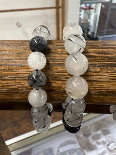 Tourmaline and quartz