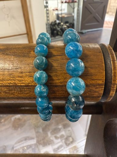 Blue apatite